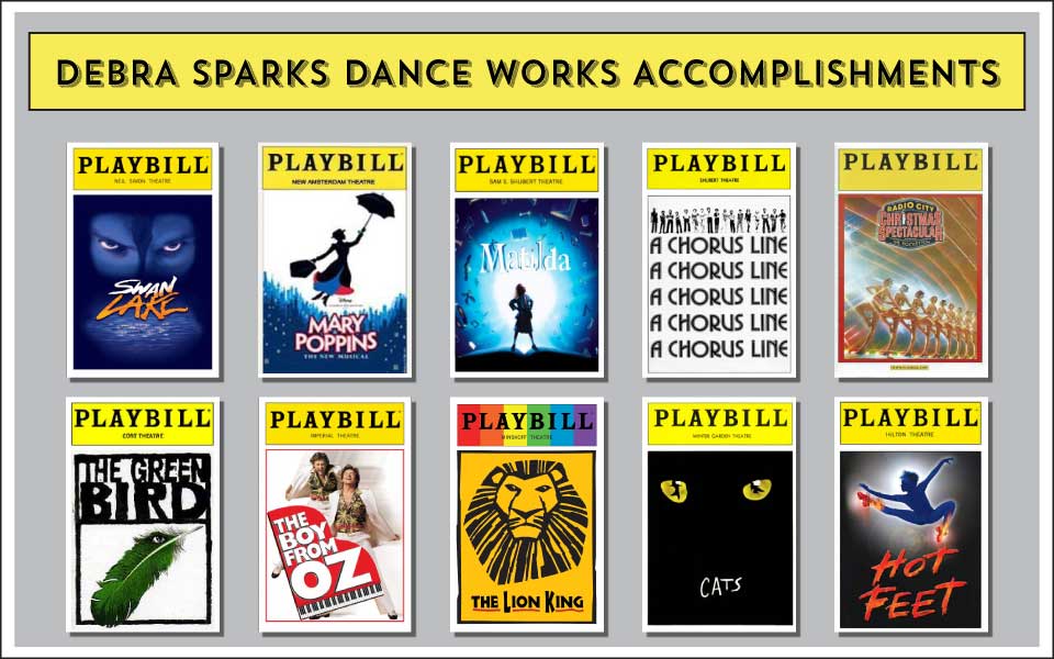 Debra Sparks Dance Works Student Accomplishments