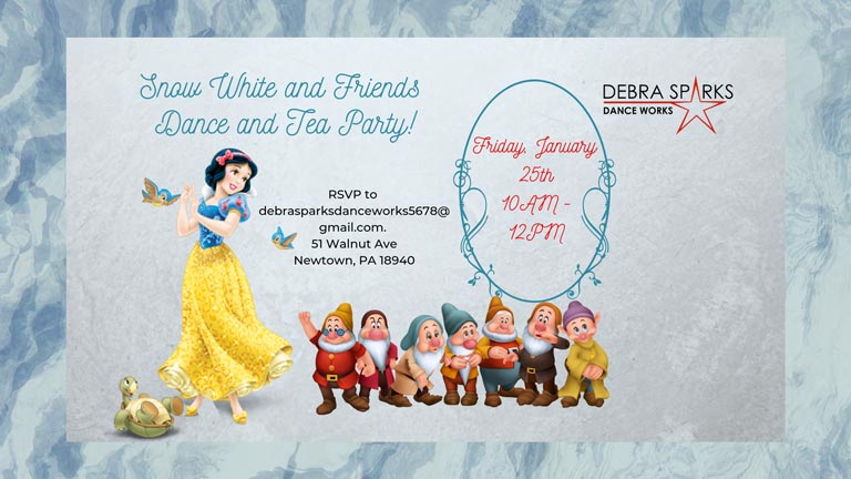 Snow White Dance Party Jan 25