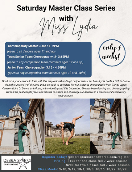 Master Class with Miss Lydia
