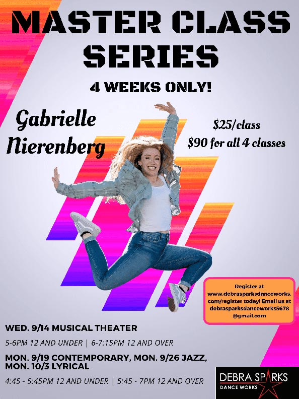 Master Class with Gabrielle Nieremberg