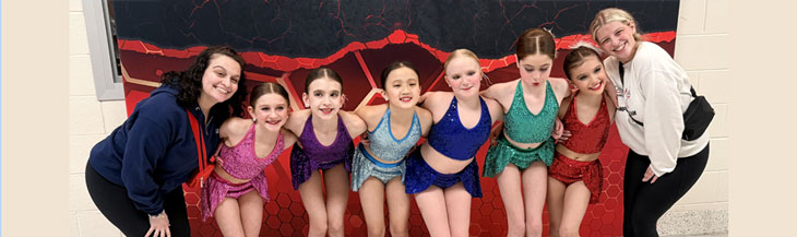 Dancers at Valentine Father Daughter Dance