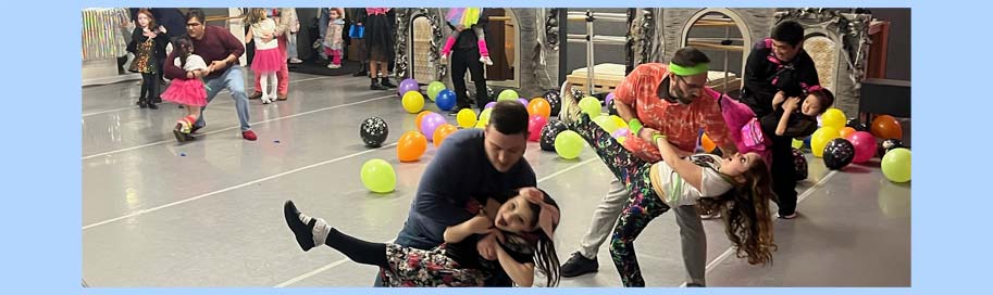 Dancers at Valentine Father Daughter Dance