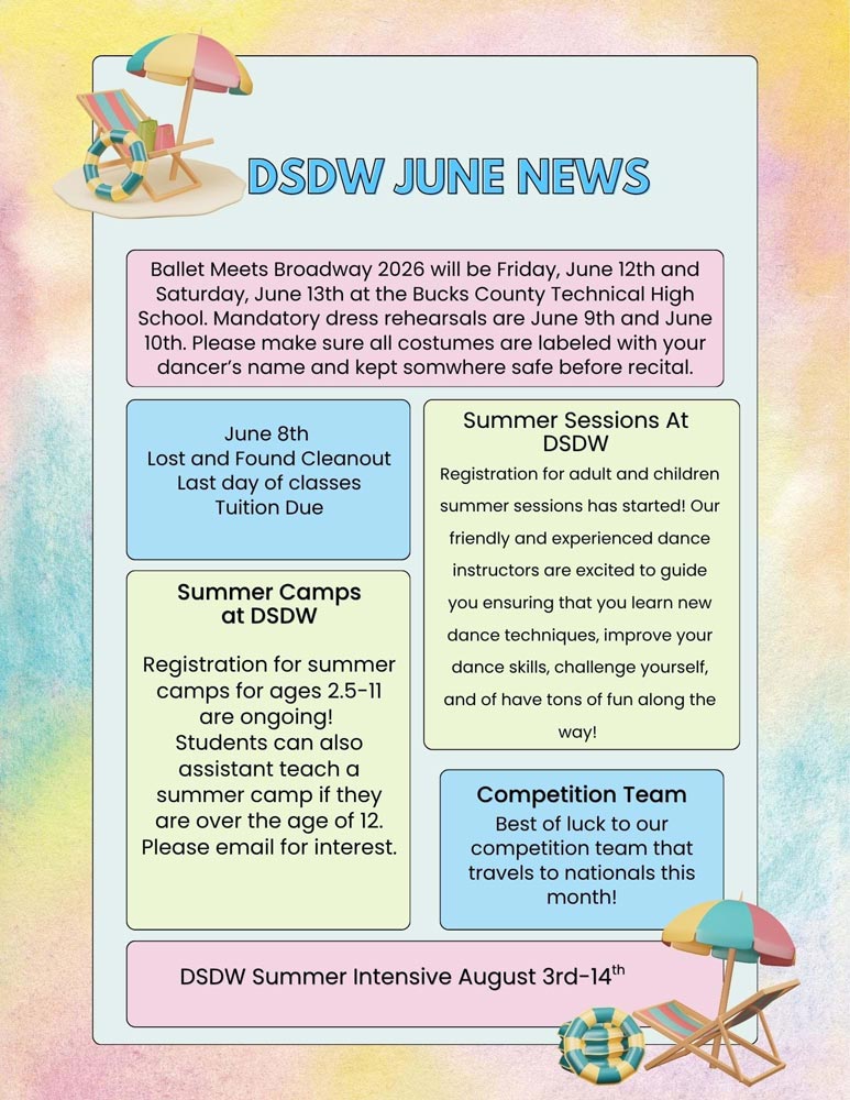 DSDW June Newsletter